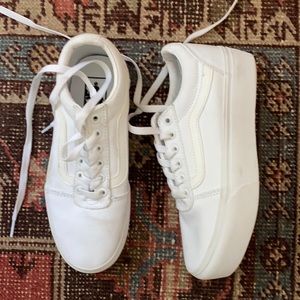 Vans Old Skool Platform Sneaker. US women 7